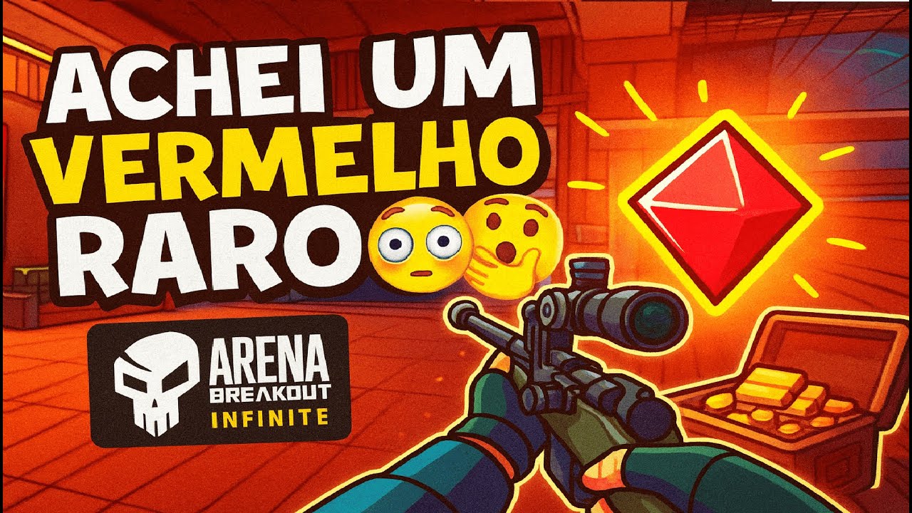 ENCONTREI UM ITEM VERMELHO RARO e VOLTEI MILION&Aacute;RIO! (Arena Breakout Infinite)
