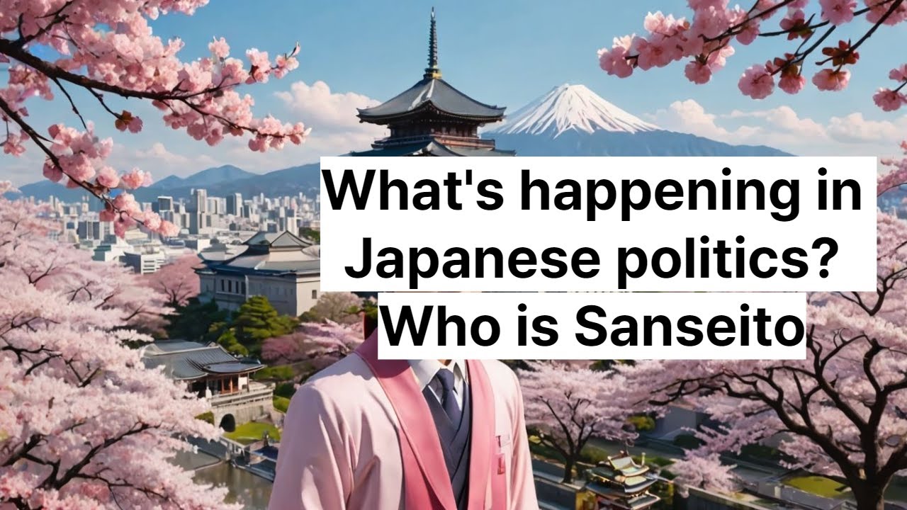【Deep inside Japan】Who is Sanseito（What&rsquo;s happning Japanese poritics)