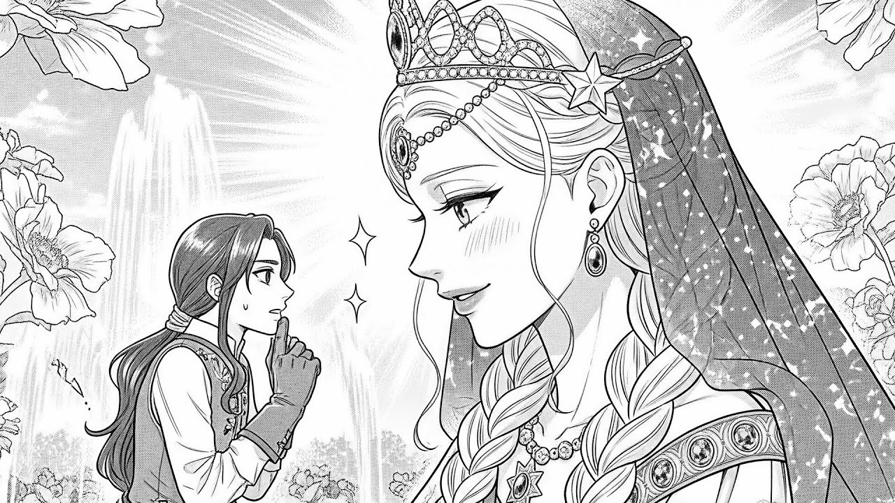 Giantess Mini Manga -The Princess and the Gardener