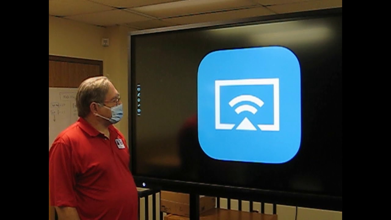 Casting Your Laptop to the Newline RS TruTouch Interactive Board