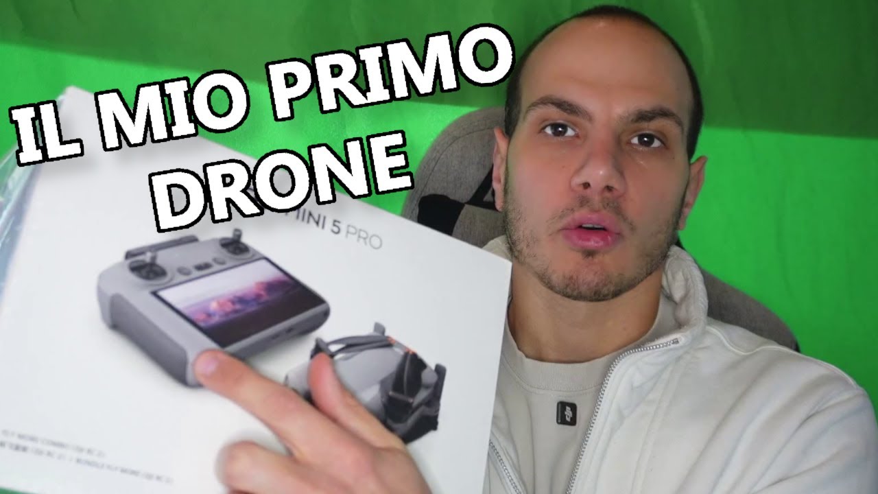 IL MIO PRIMO DRONE: UNBOXING DJI MINI 5 PRO!