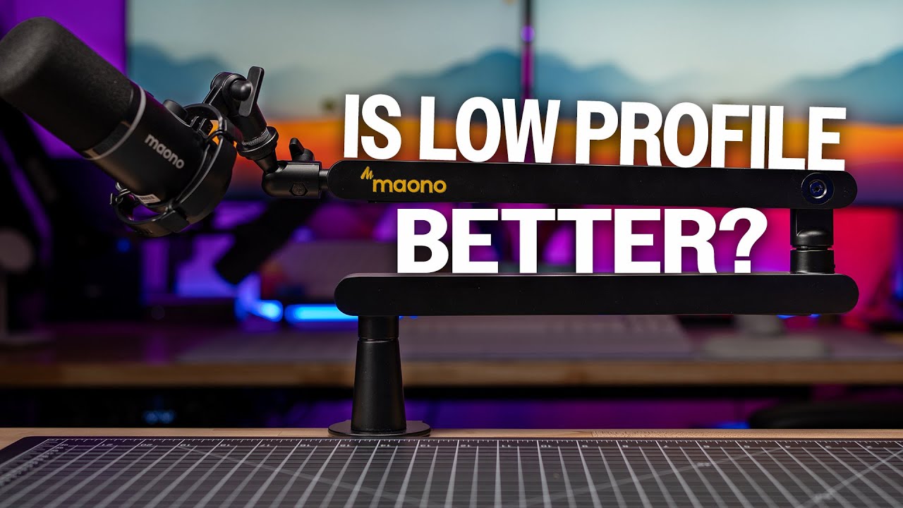 Обзор низкопрофильной стрелы Maono BA92