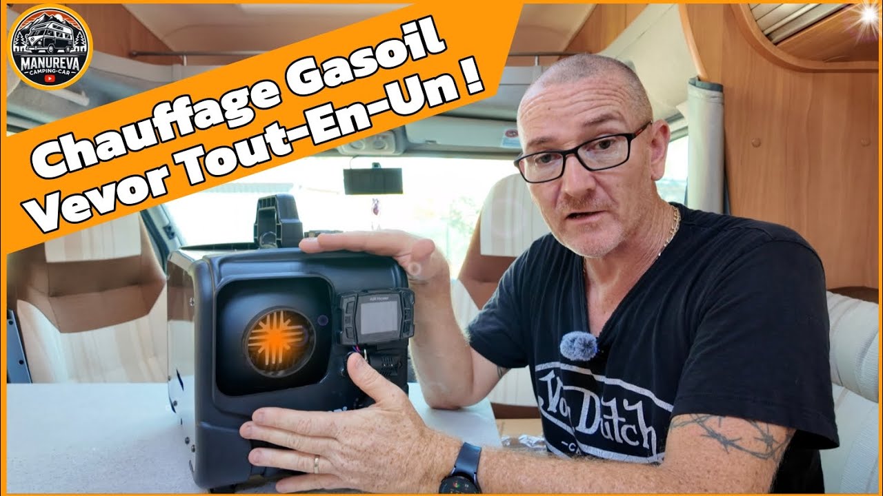 CHAUFFAGE GASOIL 8KW VEVOR TOUT-EN-UN ! 