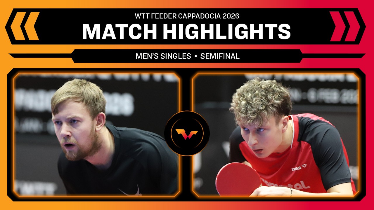 Elias Ranefur vs Darius Movileanu | MS SF | WTT Feeder Cappadocia 2026