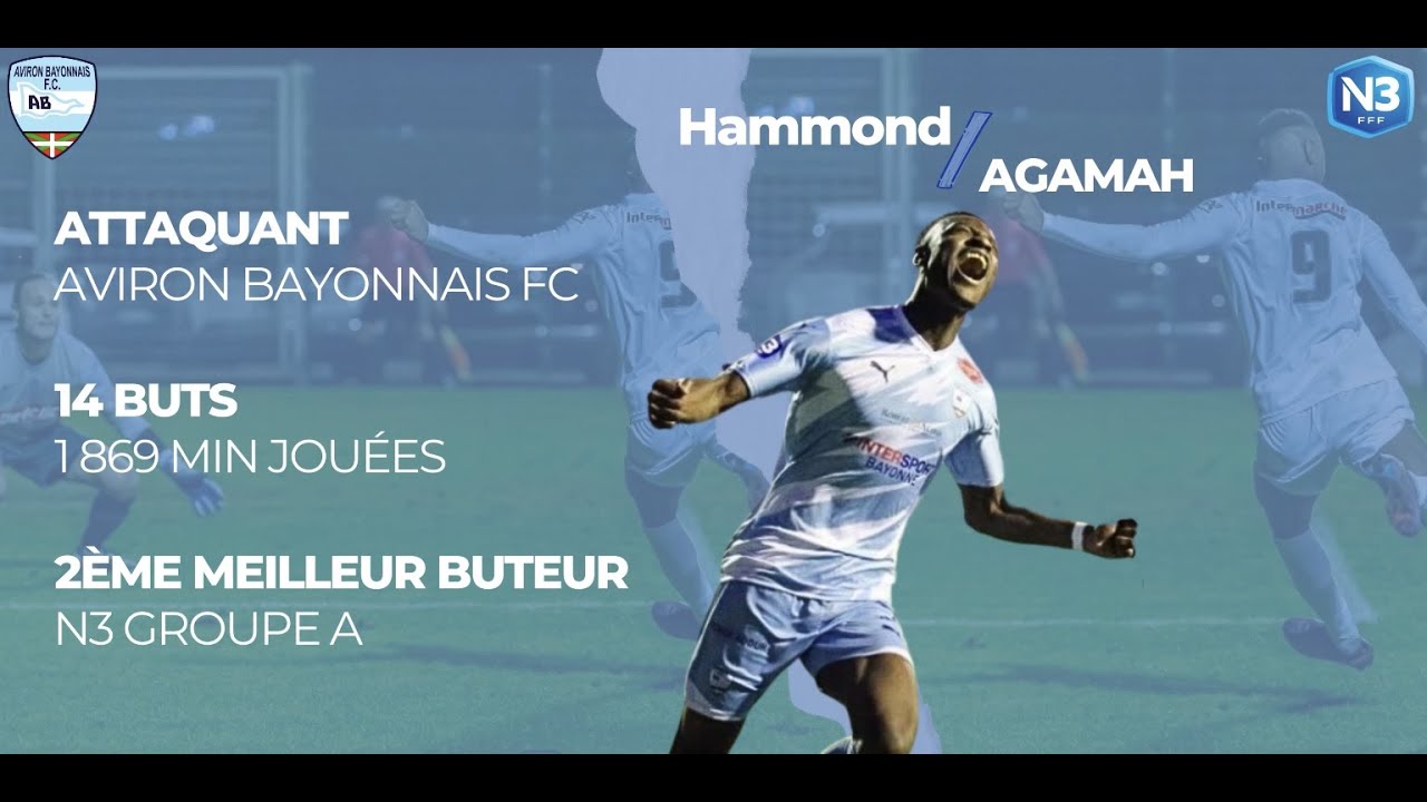 Hammond AGAMAH - Aviron Bayonnais FC - 2022/2023