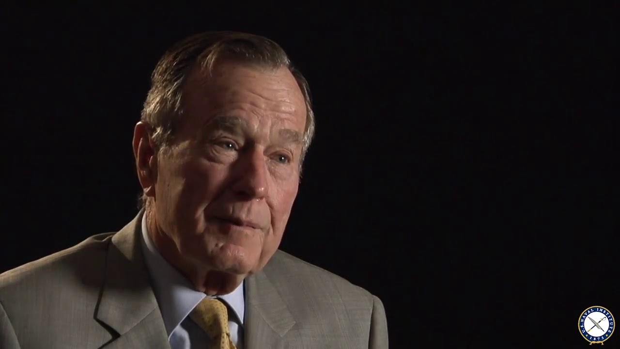 Former President George H. W. Bush on His World War II Experiences