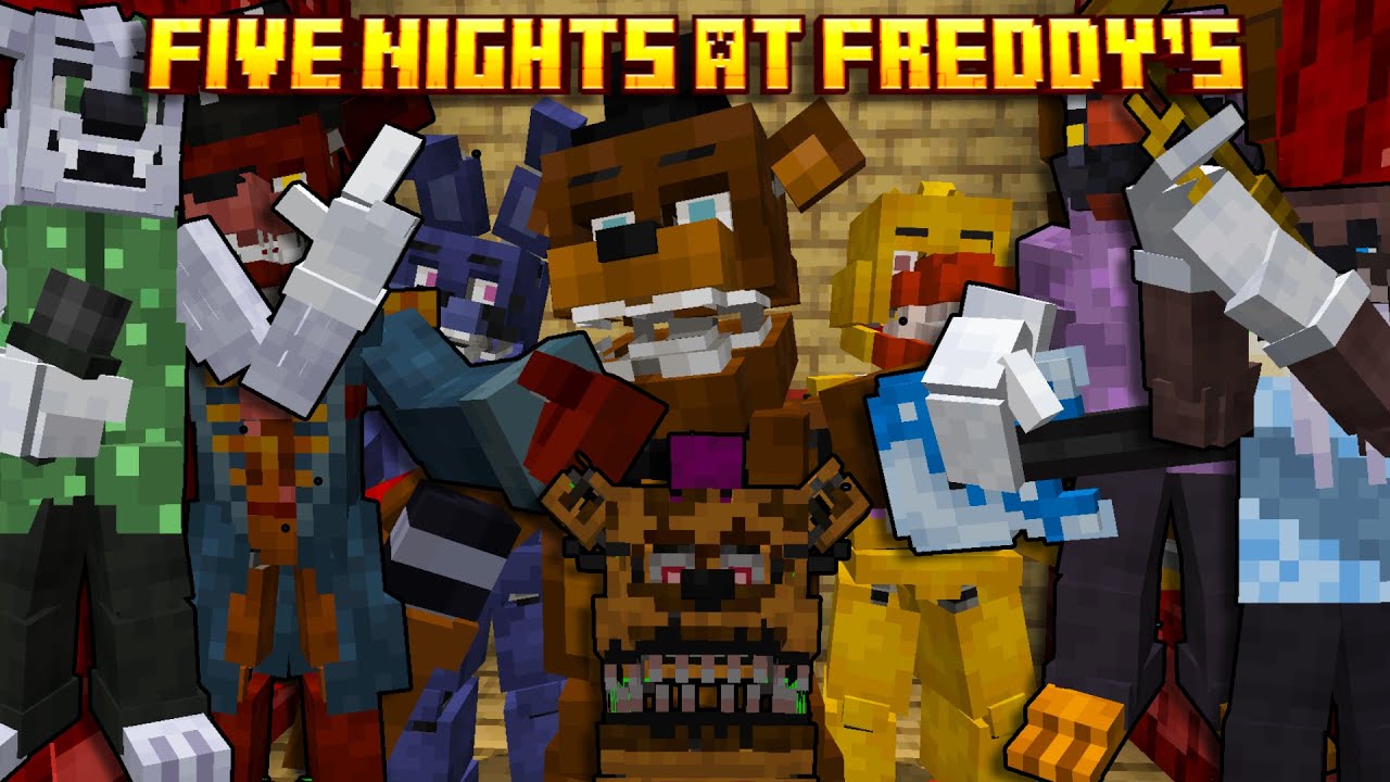 THIS MINECRAFT FNAF MOD GOT A MASSIVE OVERHALL! (The FNAF Mod Showcase)