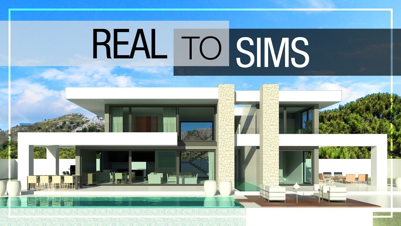 REAL TO SIMS | #2 | MODERN LUXURY HOUSE | NO CC + DOWNLOAD LINK