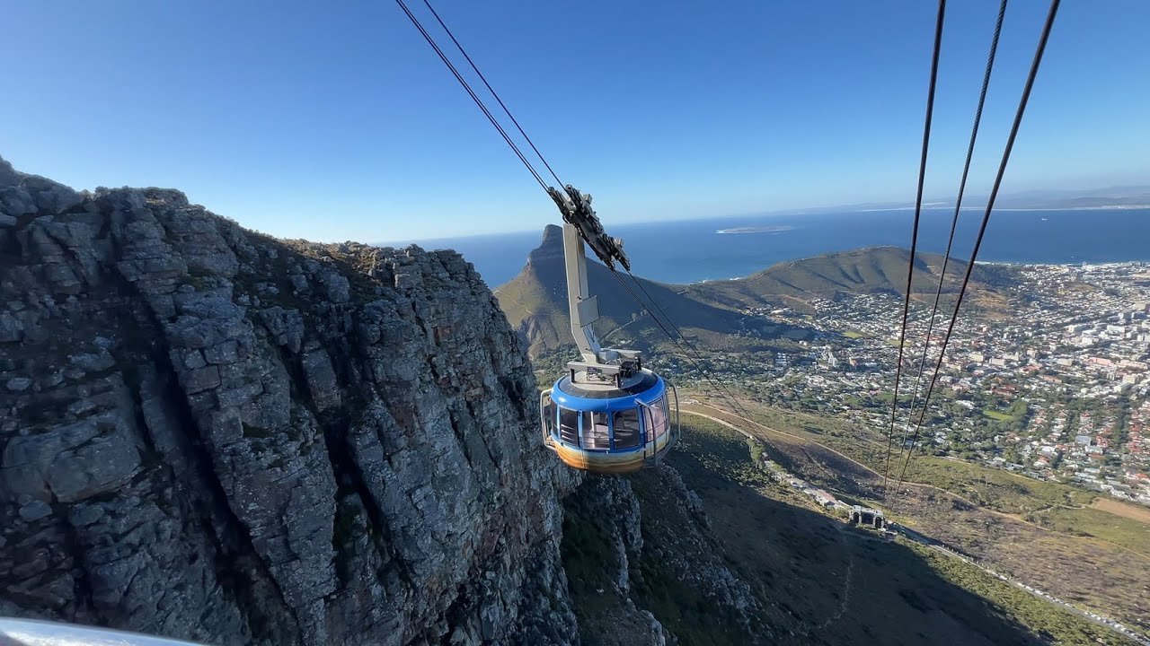 Cape Town, South Africa - Table Mountain Aerial Cableway