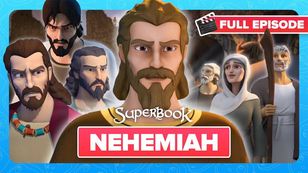 Superbook - Nehemiah - Season 3 Episode 8 - Full Episode Premiere