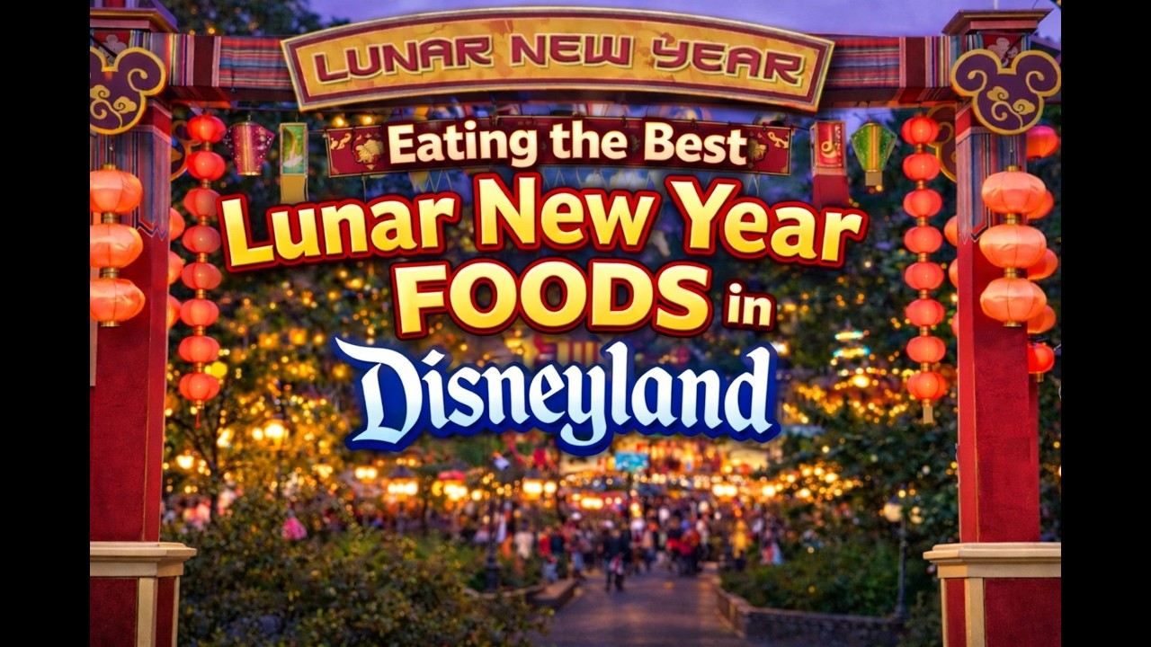 Have you tried the Disneyland Lunar New Year food yet?