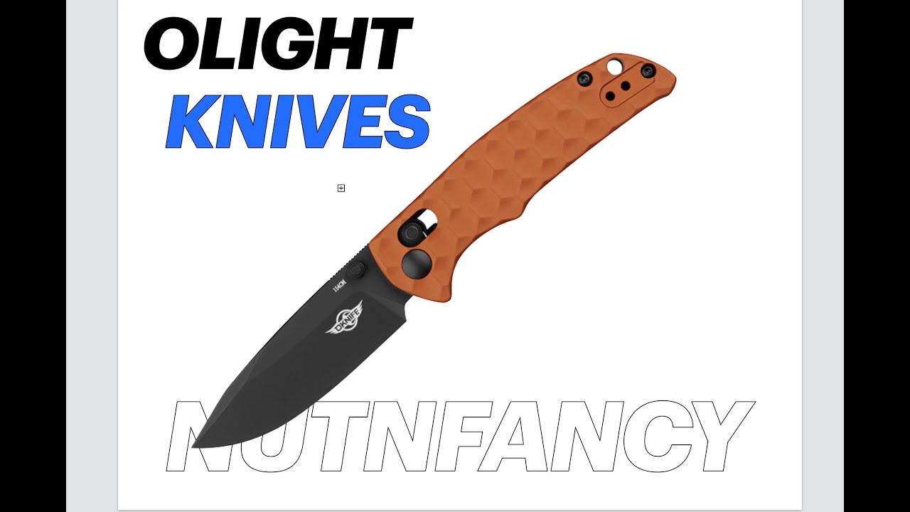 Olight's EDC Knives: Good or Crap?  Mr Rubato, Freeze