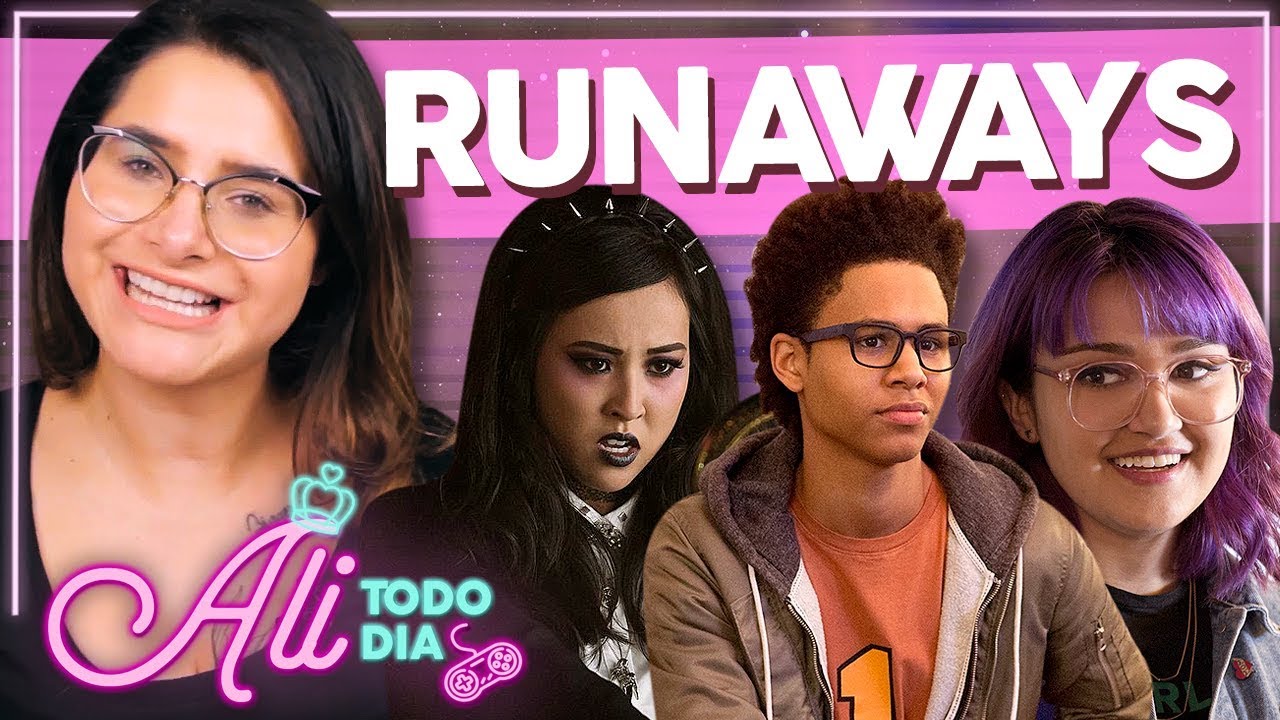 MARVEL RUNAWAYS NA NETFLIX! Fugitivos É Boa? (Indicação de Série) | Alice Aquino