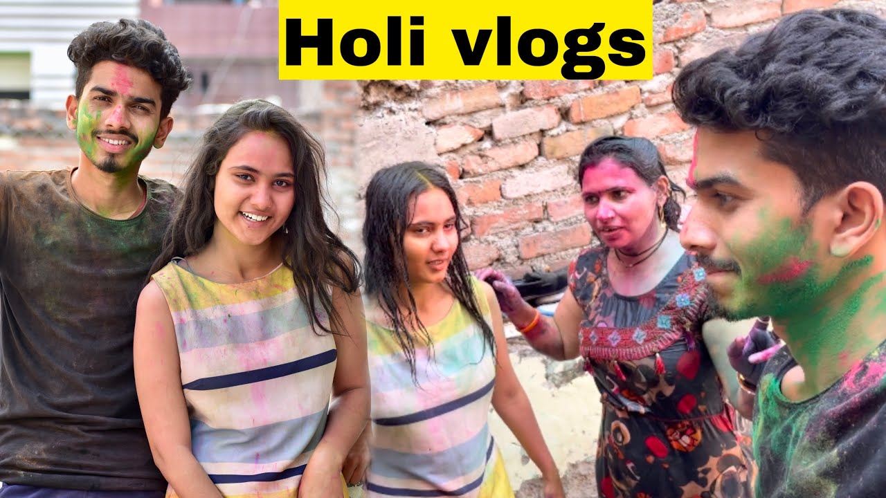 Ess Holi par ham sab pagal ho gye 😂|Subhash Ritika Vlogs