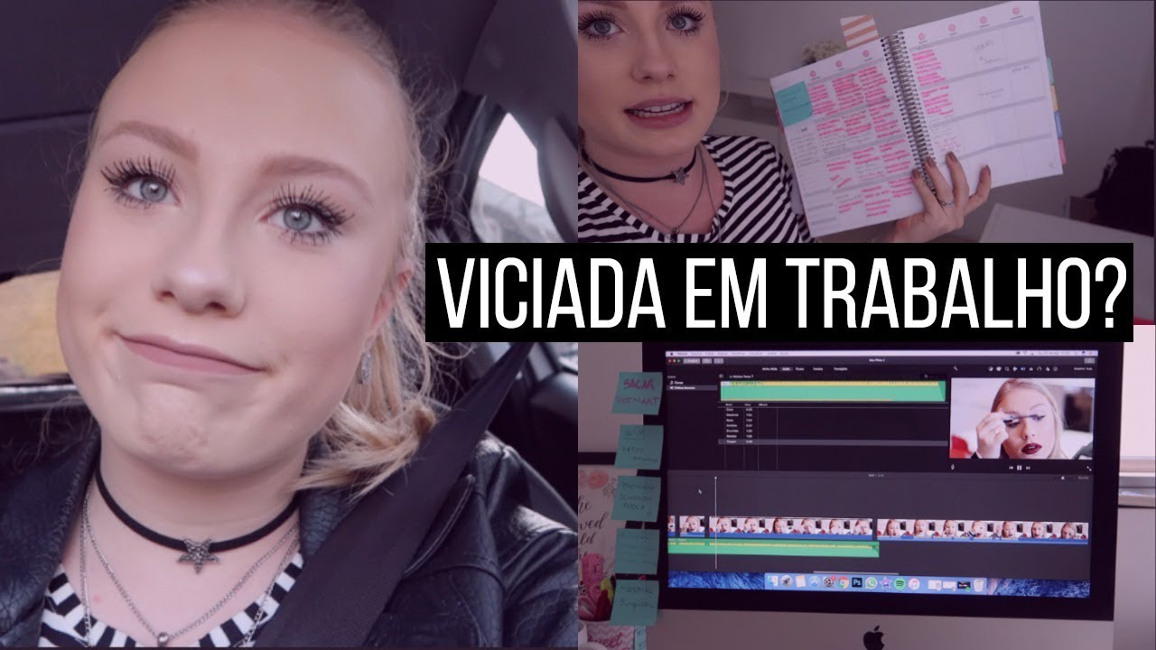 TRABALHANDO COMIGO (VLOG) | Workaholic, eu?