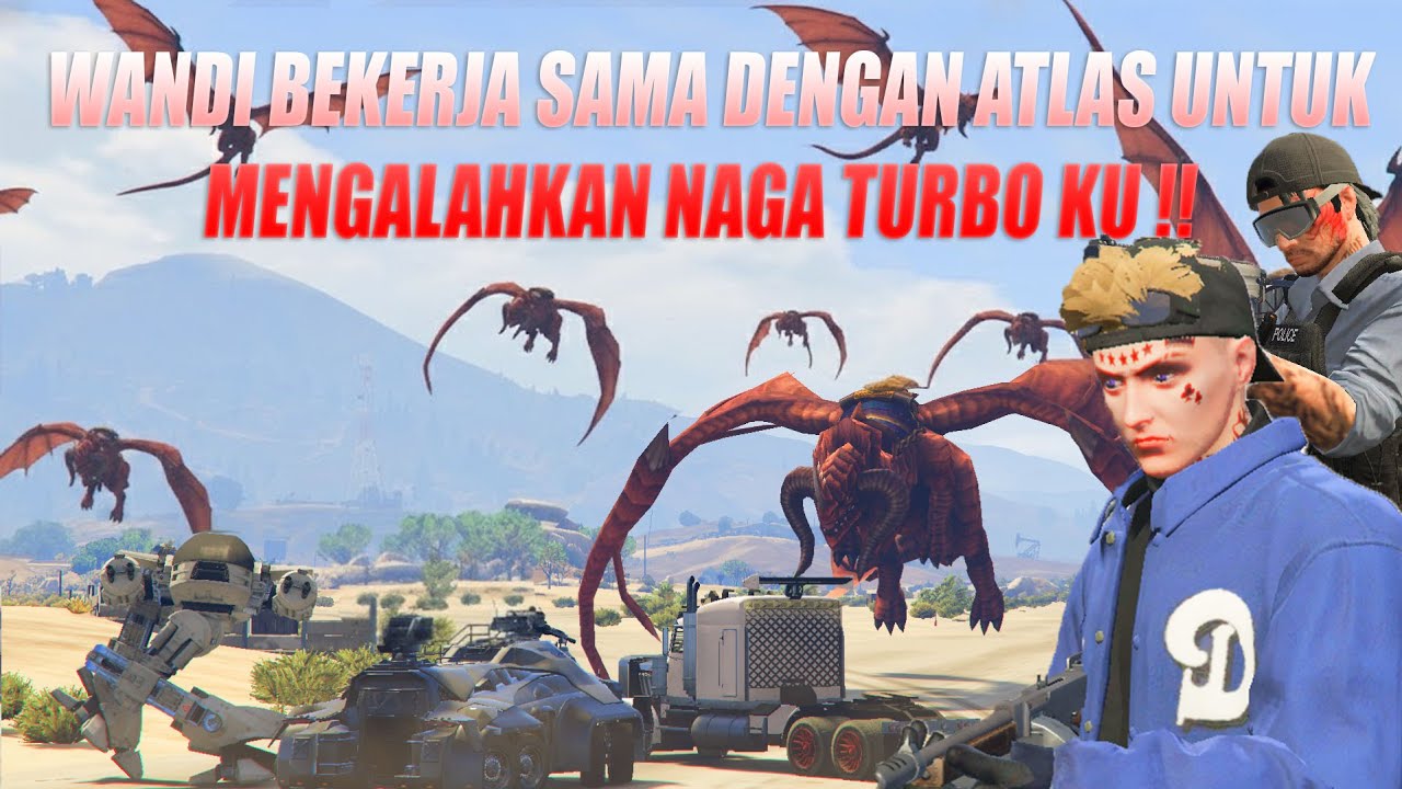 NAGA 1000 BAYANGAN ? WANDI TERNYATA BEKERJA SAMA DENGAN ATLAS UNTUK MENGALAHKAN NAGA KU !!