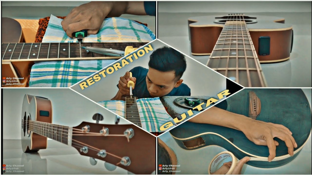 Restoration Guitar Yamaha Apx 500 ii