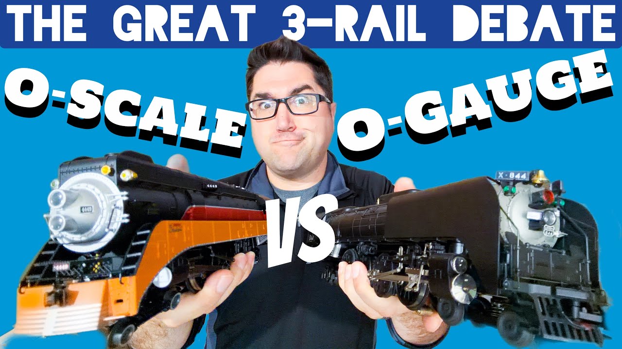 ОБЪЯСНЕНИЕ O-Scale и O-Gauge!! Как совместить ОБА на макете модельного поезда?