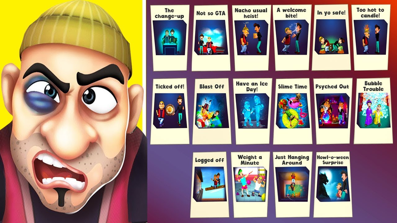 Scary Robber Home Clash - All New Levels New Update - New Halloween Gameplay (Android, iOS)