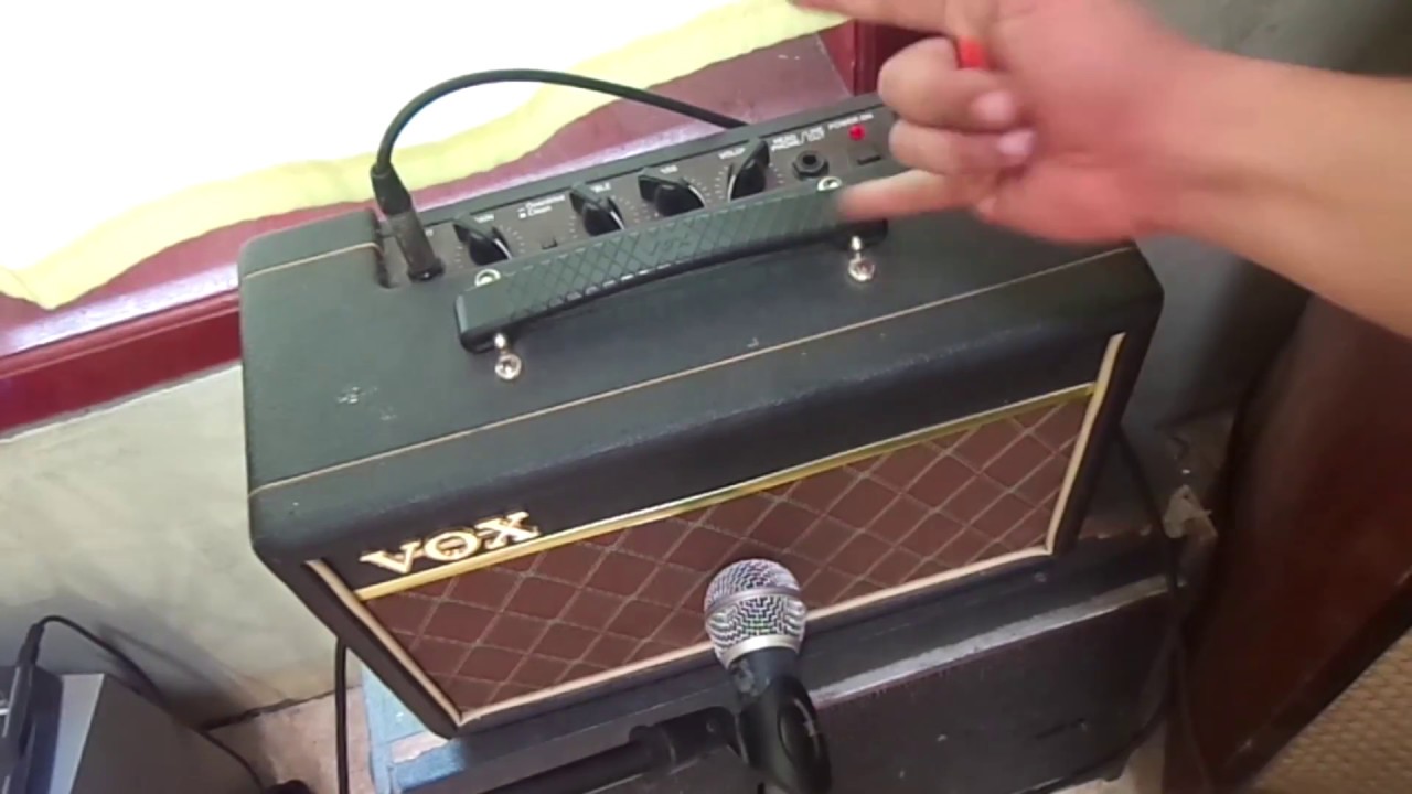 VOX Pathfinder 10 guitar amplifier checksound