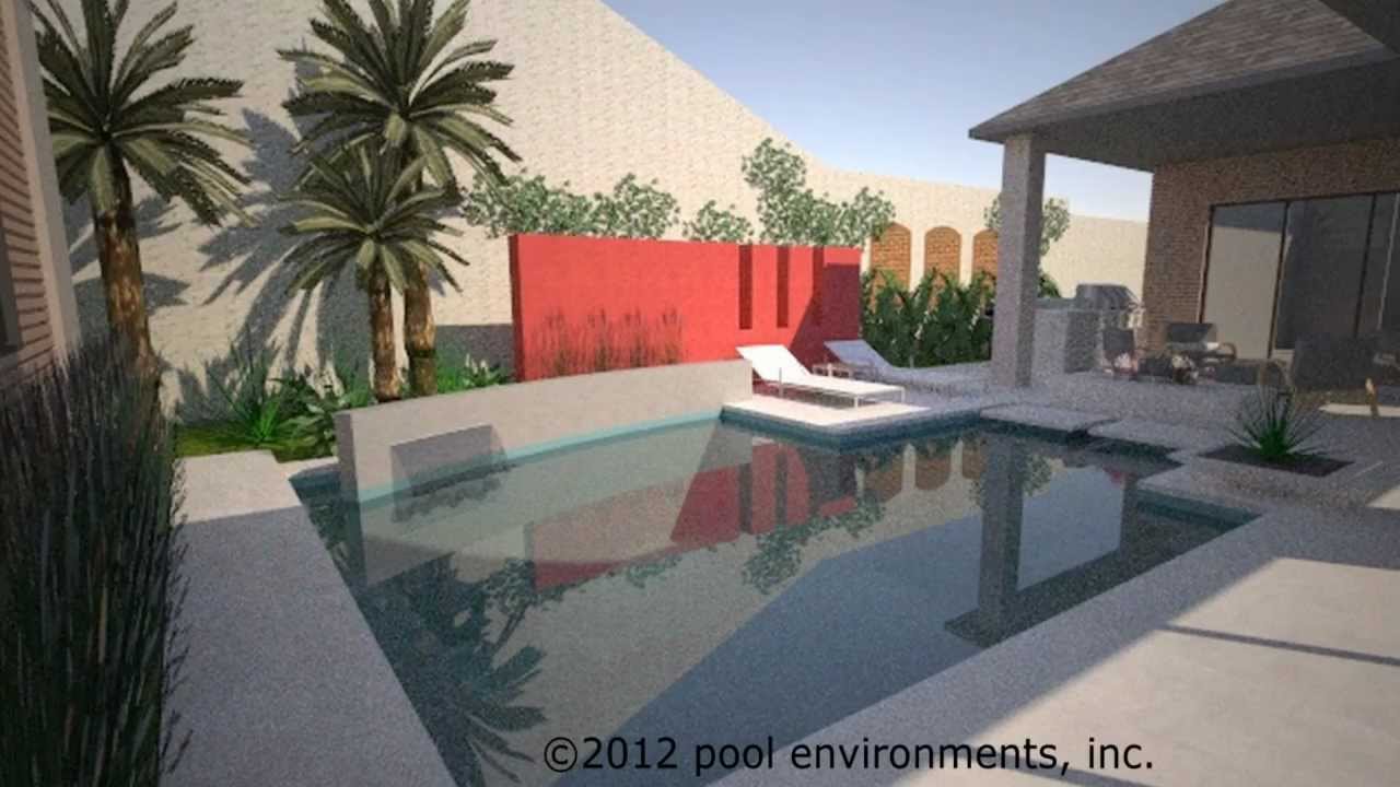 A Modern Pool Design in Coppell, Texas, by Pool Environments