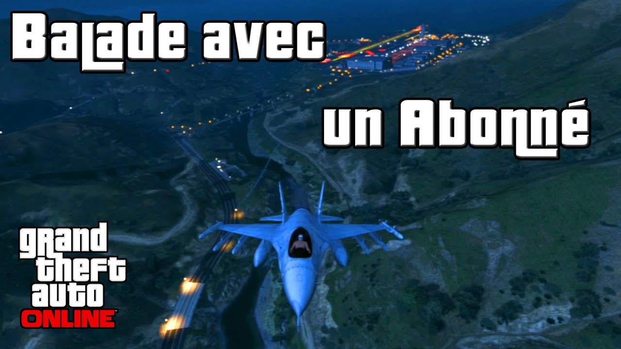 GTA Online: Petite Balade Avec un Abonné! [FR]
