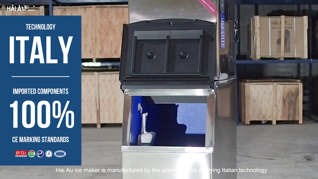 HA 180 - Hai Au Ice Maker Helps You Actively Have Daily Sources Of Pure Ice Cubes