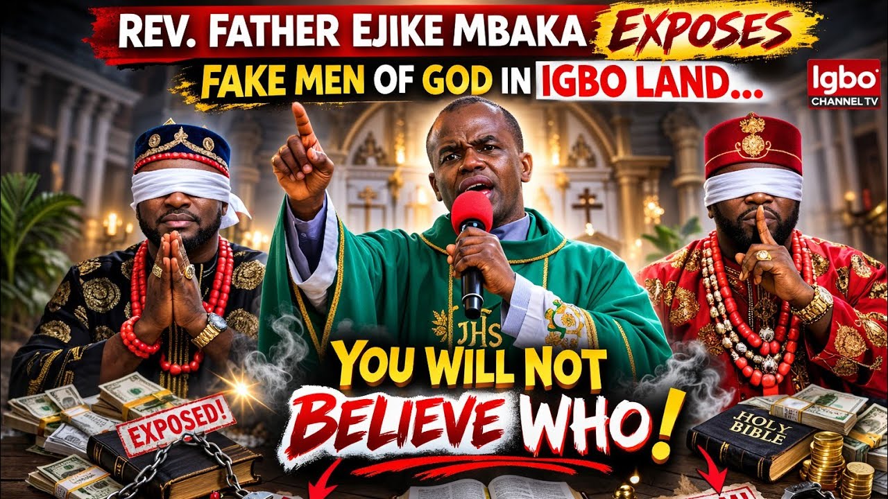 REV. FATHER MBAKA SPEAKS OUT ON FAKE MEN OF GOD AND THE TRUTH ABOUT THE SCAMMERS!