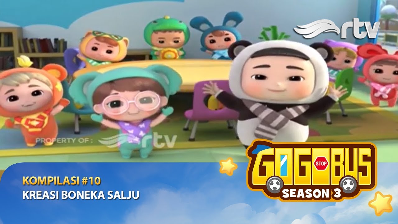 Gogobus Indonesia RTV : Kompilasi #10 - Kreasi Boneka Salju | Season 3
