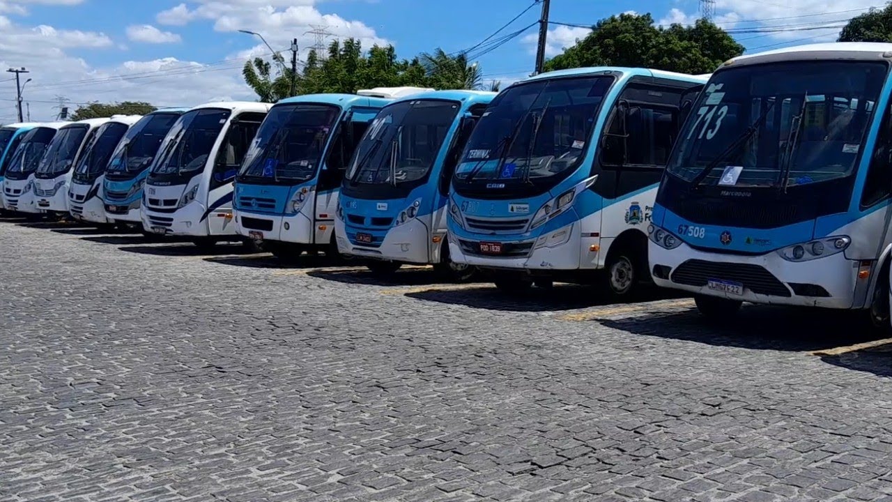 garagem do transporte alternativo em Fortaleza