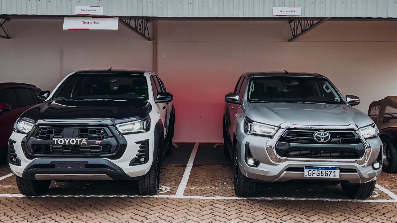 COMPARATIVO HILUX GR-S 2022 X HILUX SRX 2022