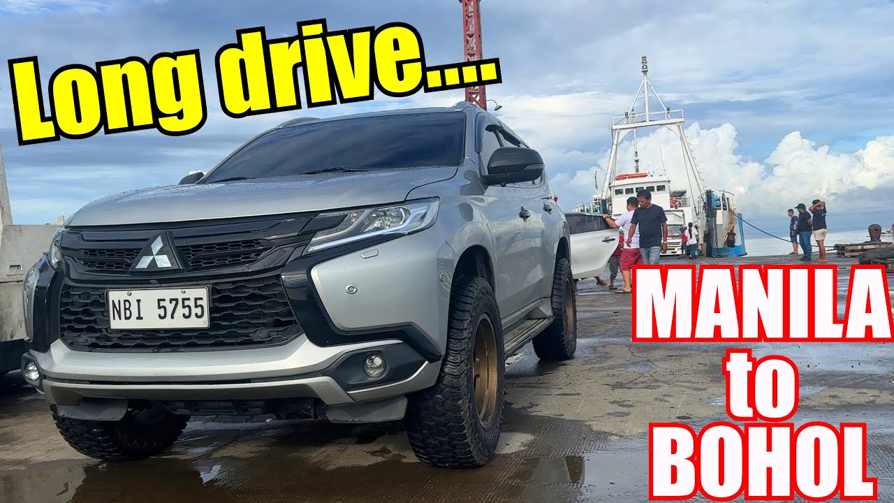 Manila to Bohol Long drive | Expenses Reveal | Montero GT 4x4