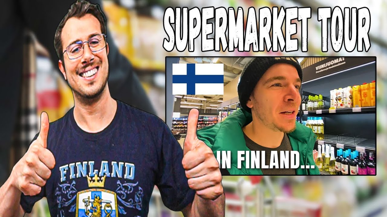 🇮🇹 Итальянец отреагировал на поход по супермаркетам в ФИНЛЯНДИИ (дорого?) 🇫🇮