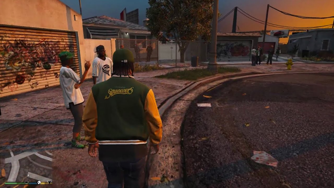 GTA V - Grove Street Families Mod (Showcase)