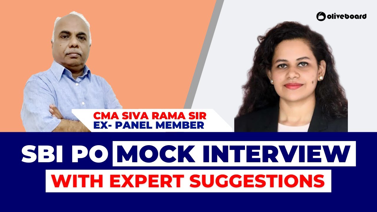SBI PO Mock Interview 2022 With Expert Suggestions || SBI PO Interview Preparation By Oliveboard