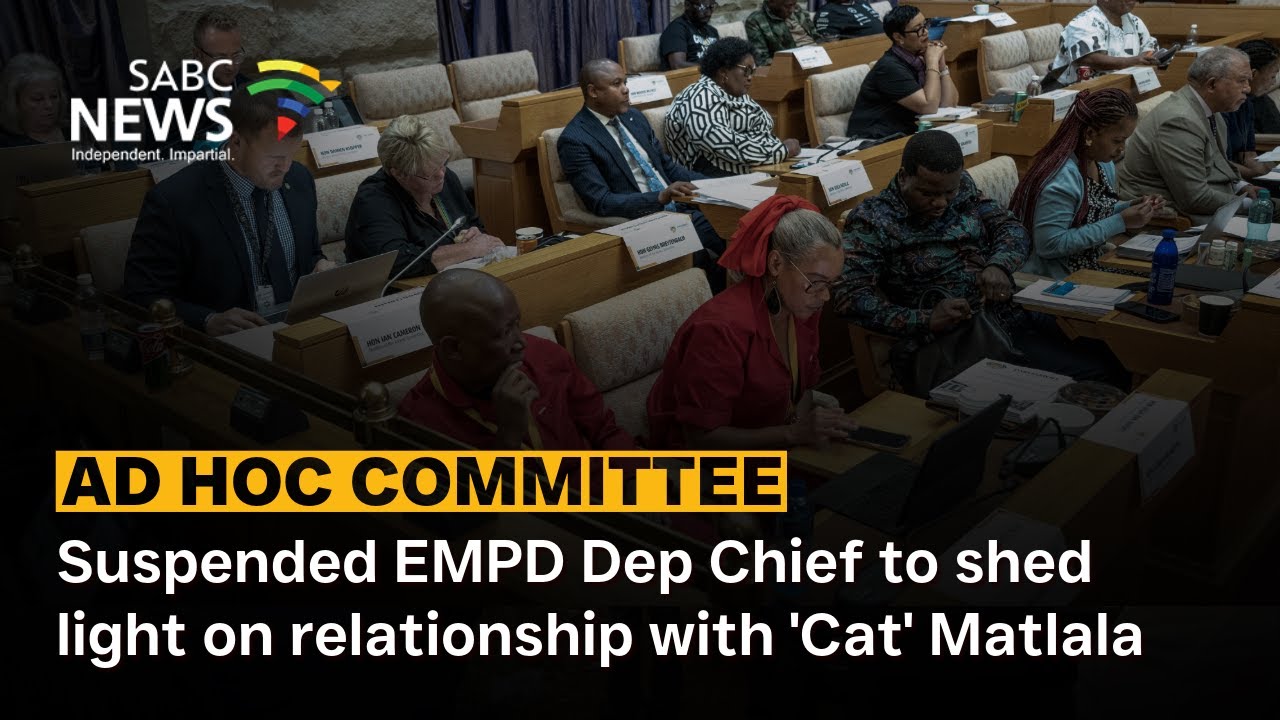 Ad Hoc Committee | Suspended Ekurhuleni Deputy Chief Mkhwanazi in hot seat
