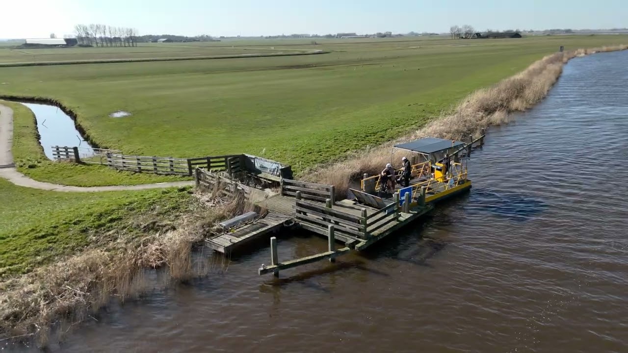 Fietspont Gaastmeer #dronefleane DJI 08-03-2025 13:08 (4K HDR10)