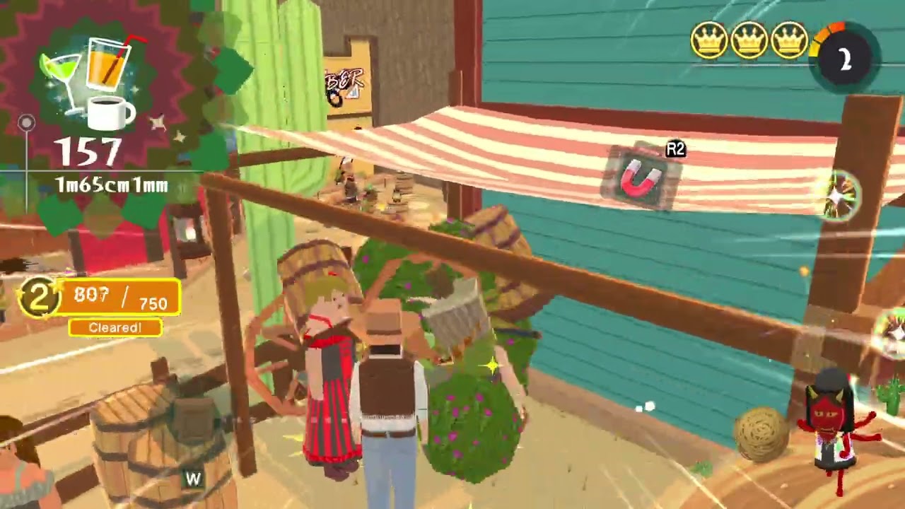 Once Upon A Katamari - Lots of Drinks Drive Mode - 250 Drinks (100%)