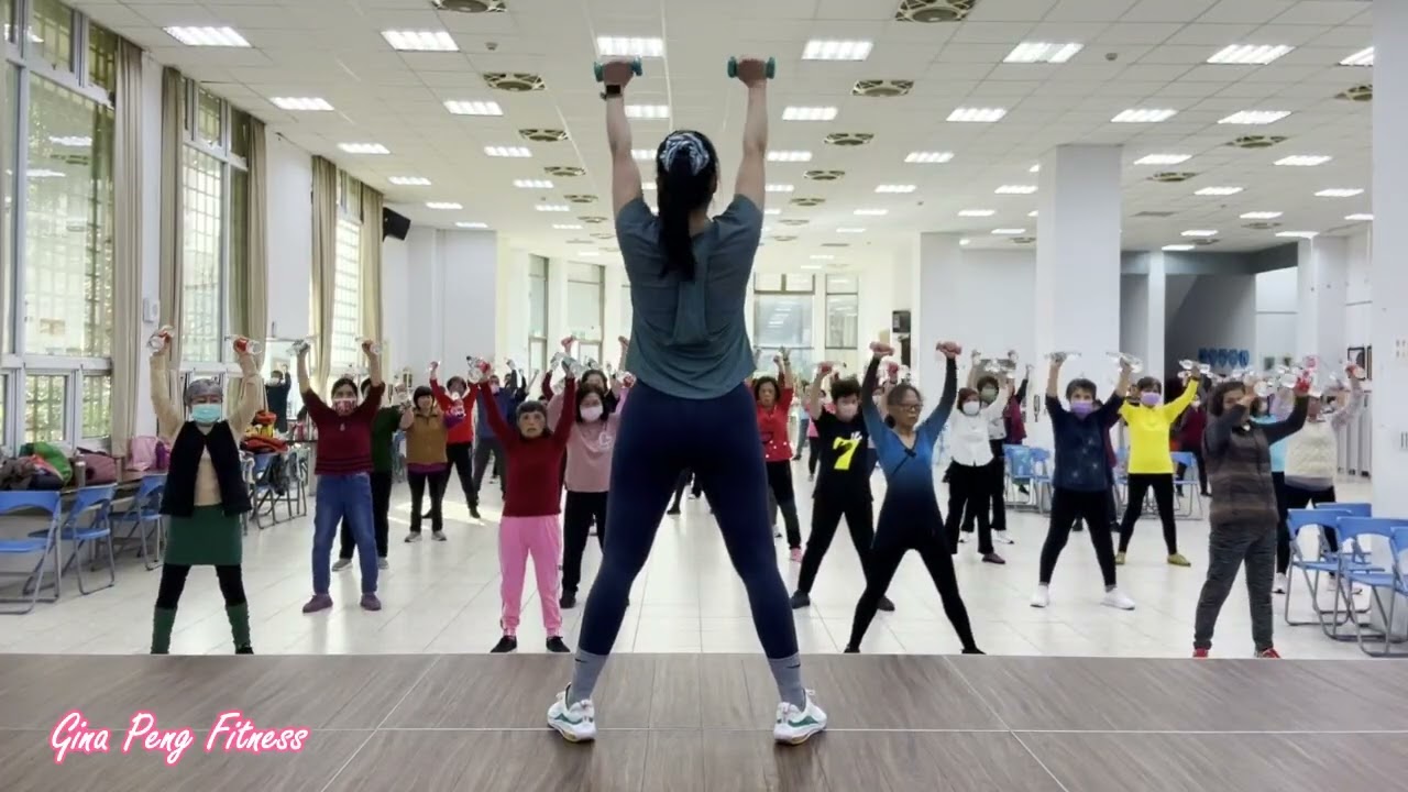 “ 無人的海邊 ” ~ 黃仲崑 // 樂齡健康操 // 啞鈴 // Dumbbell health exercises