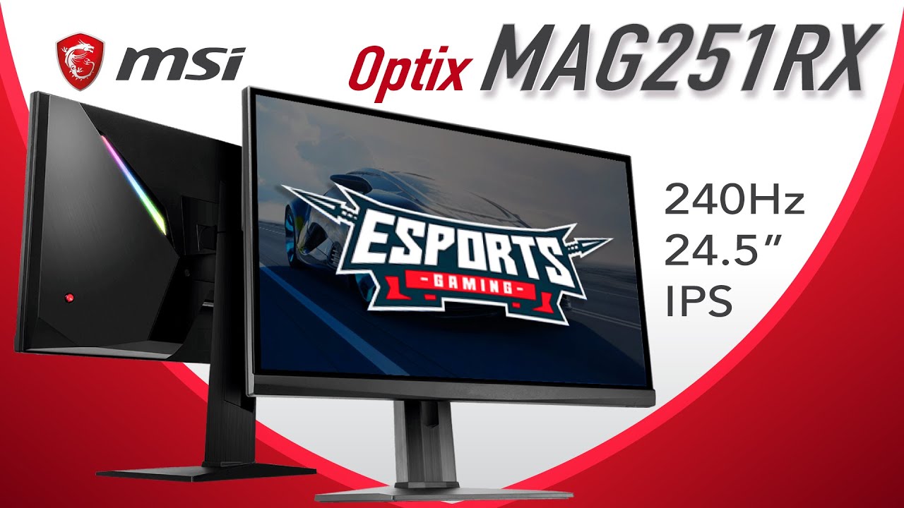 MSI MAG251RX — ЭТО ЛУЧШИЙ игровой монитор с IPS-матрицей 240 Гц?!