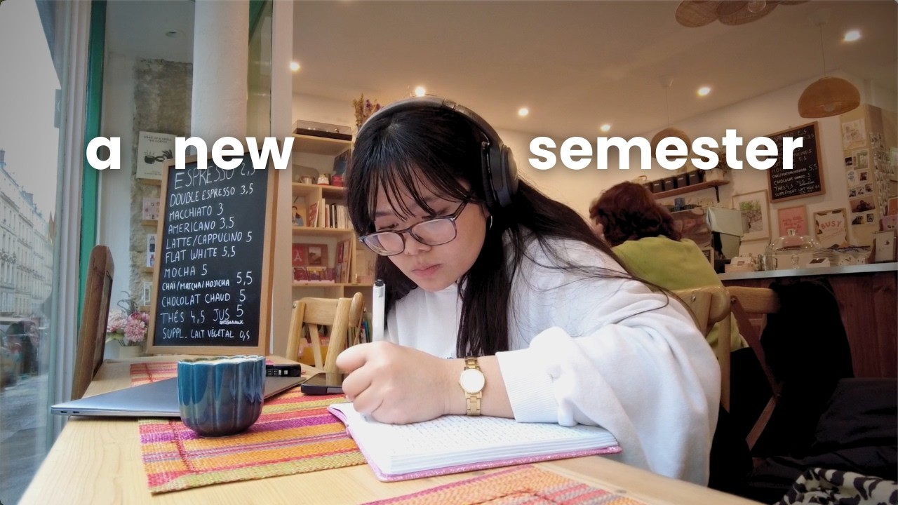 my first week of the new semester in paris | student life vlog