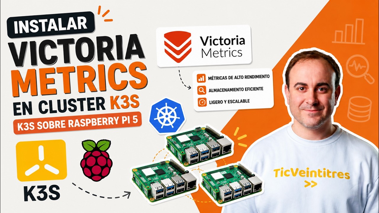 Victoria Metrics- K3s sobre Raspberry Pi 5