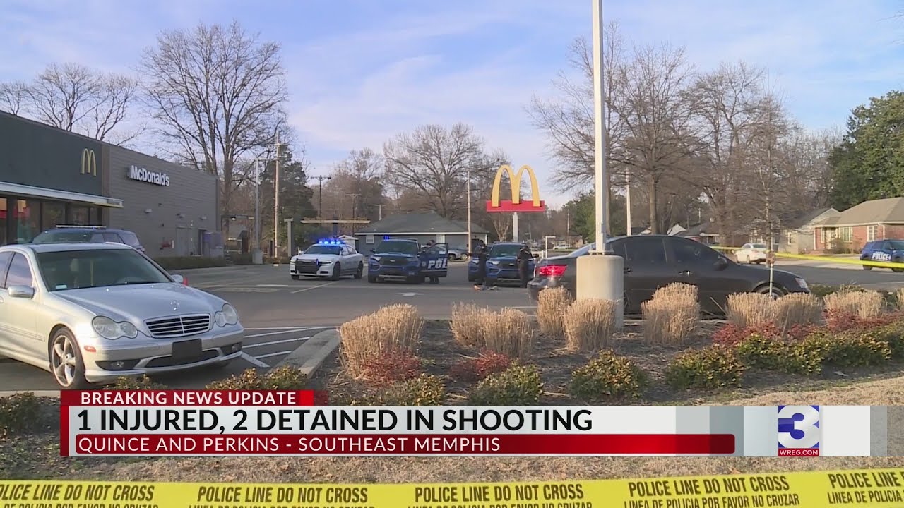 1 injured, 2 detained in East Memphis shooting