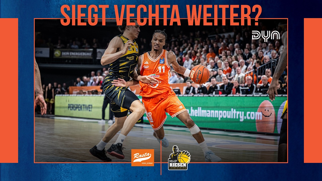 Highlights: RASTA Vechta - MHP RIESEN Ludwigsburg | easyCredit BBL | Dyn Basketball
