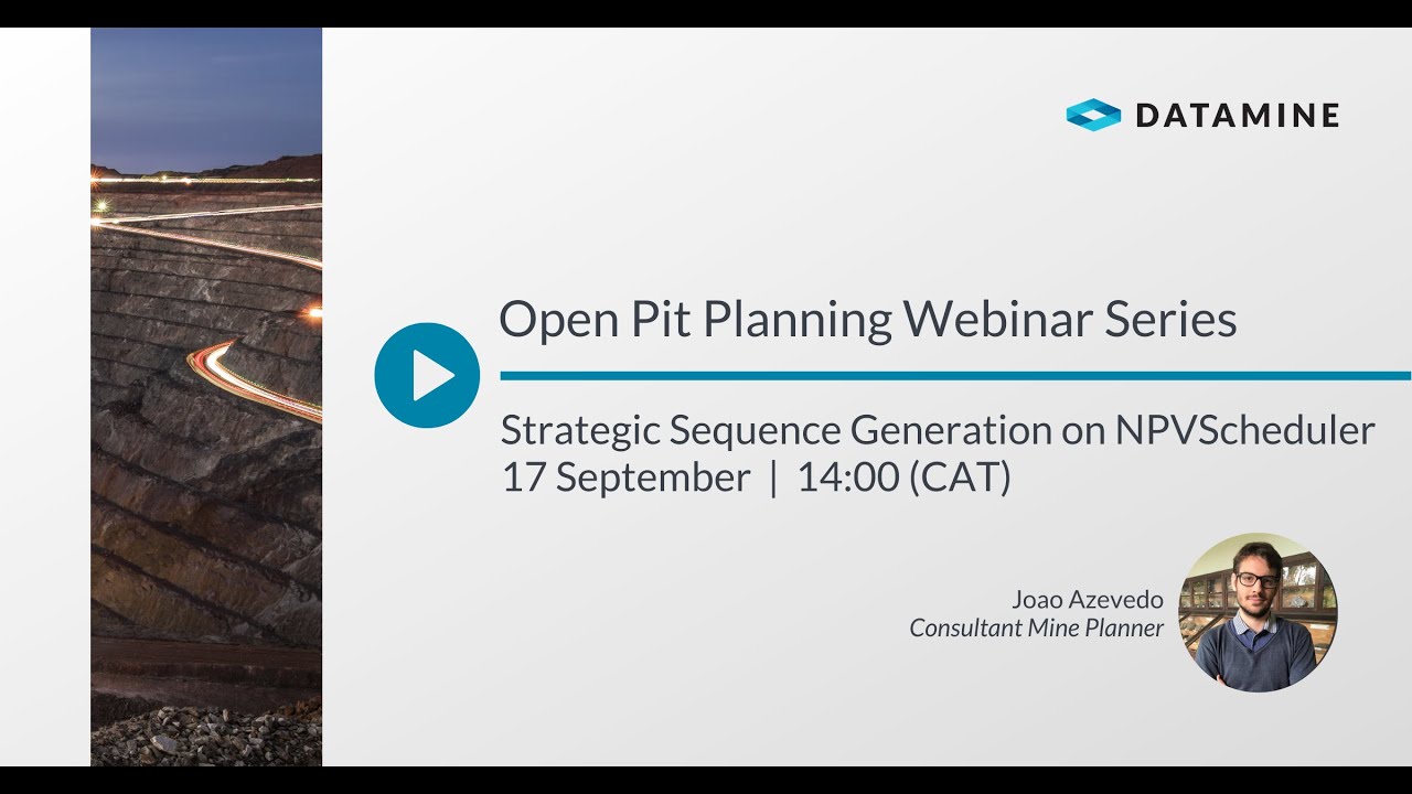 OP Planning Webinar Series: Part 4 - Strategic Sequence Generation on NPVScheduler