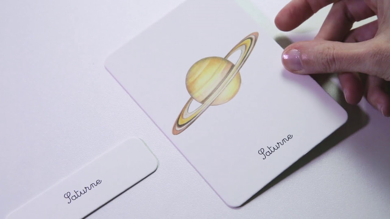 Montessori - Astronomie - Pr&eacute;sentation du coffret Editions Nathan