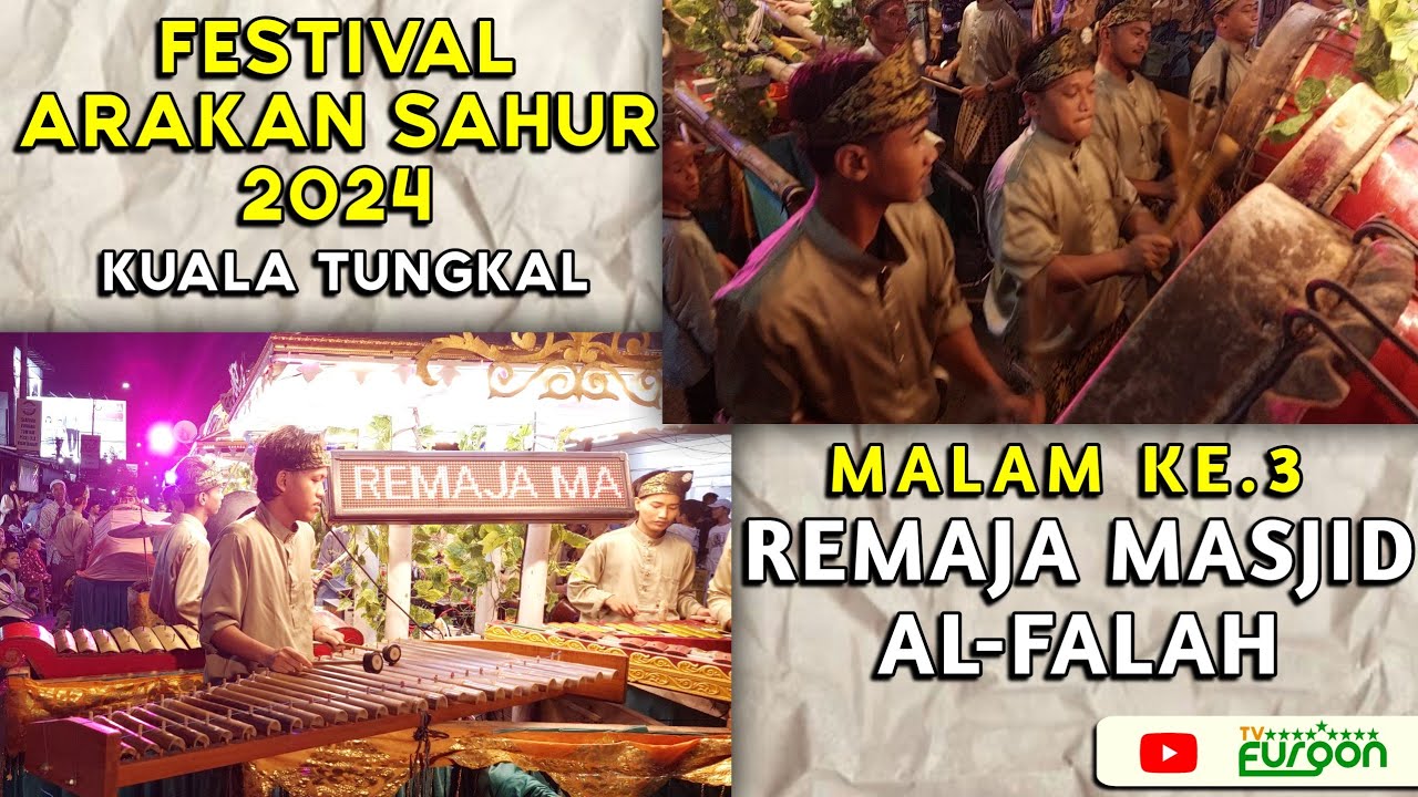 Festival Arakan Sahur Remaja Masjid Al Falah || Festival Arakan Sahur 2024 - Malam ke.3