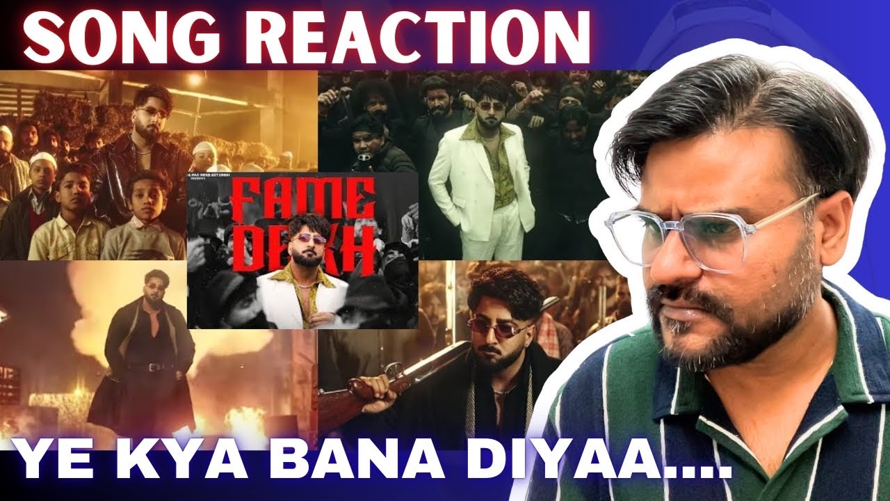 Fame Dekh (Official Video) REACTION | Shehbaz Badesha | | BINDAAS BHARTII