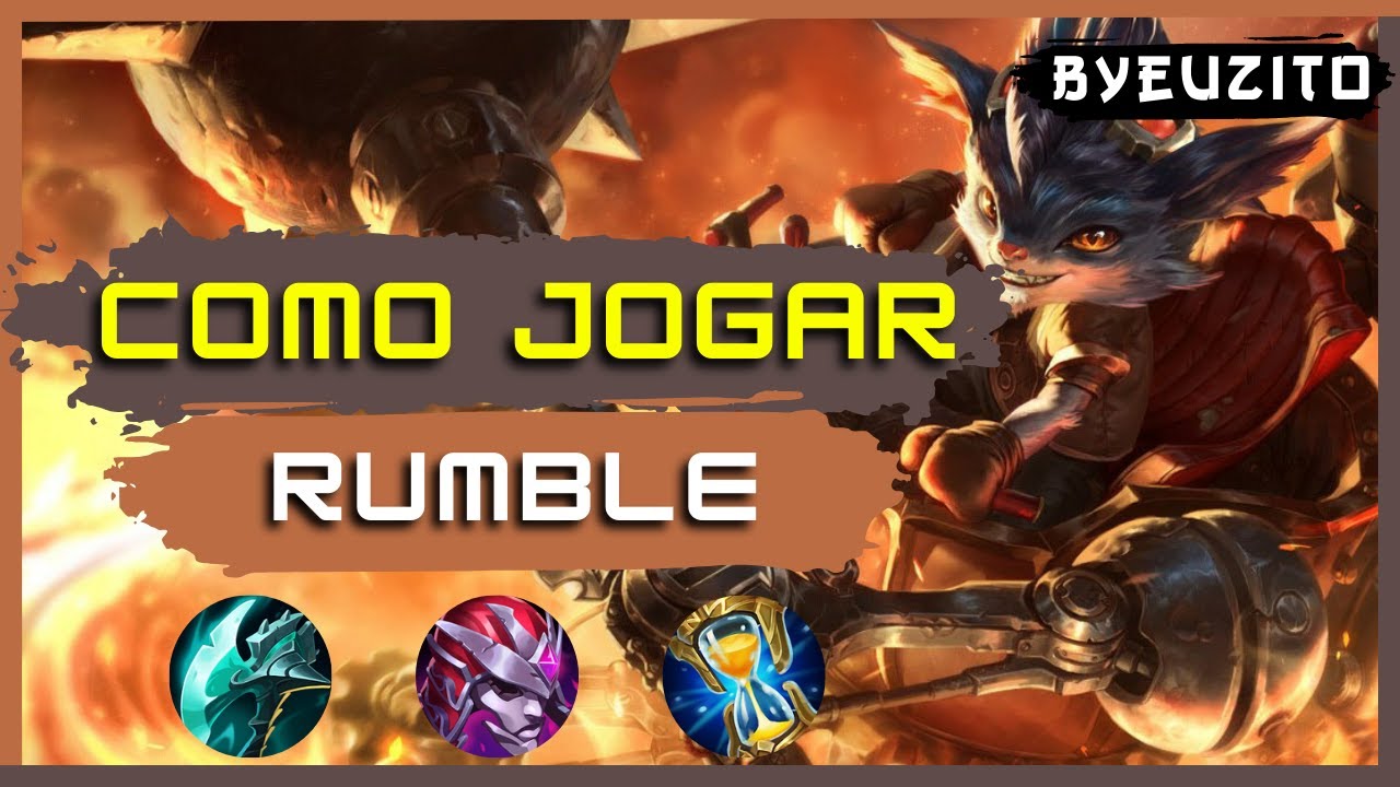 [RUMBLE TOP] COMO JOGAR DE RUMBLE [ATUALIZADO] | GAMEPLAY EXPLICATIVA | League of Legends