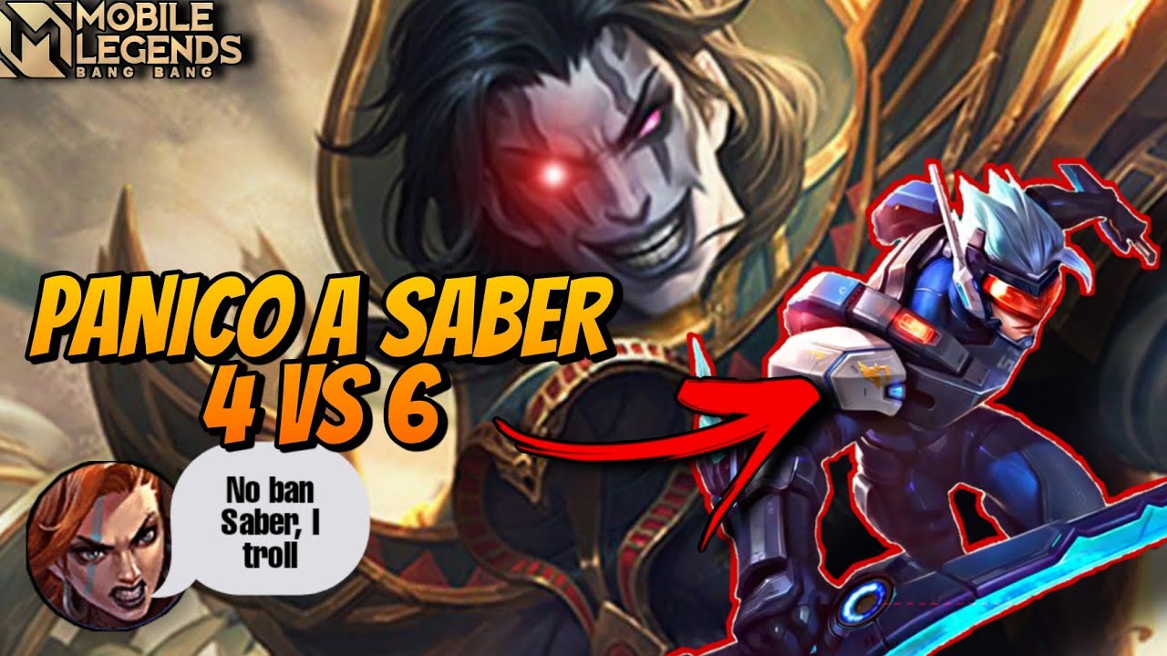 NOS TROLEA POR NO BANEAR A SABER🤬 PERO NADIE ESPERABA LA JUGADA DE BUSHMASTER MOBILE LEGENDS ESPAÑOL